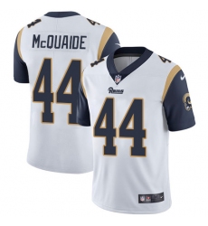 Men's Nike Los Angeles Rams #44 Jacob McQuaide White Vapor Untouchable Limited Player NFL Jersey