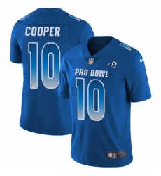 Youth Nike Los Angeles Rams #10 Pharoh Cooper Limited Royal Blue 2018 Pro Bowl NFL Jersey