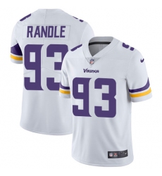 Men's Nike Minnesota Vikings #93 John Randle White Vapor Untouchable Limited Player NFL Jersey