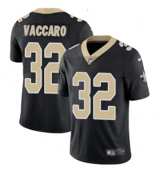 Youth Nike New Orleans Saints #32 Kenny Vaccaro Black Team Color Vapor Untouchable Limited Player NFL Jersey