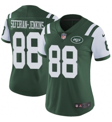 Women's Nike New York Jets #88 Austin Seferian-Jenkins Green Team Color Vapor Untouchable Limited Player NFL Jersey