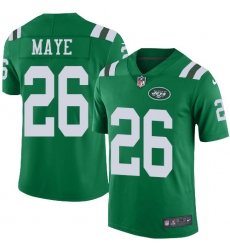 Youth Nike New York Jets #26 Marcus Maye Limited Green Rush Vapor Untouchable NFL Jersey