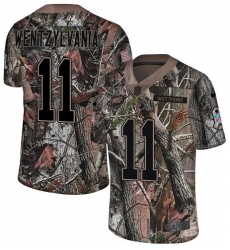 Youth Nike Philadelphia Eagles #11 Carson Wentz Camo Wentzylvania Rush Realtree Limited NFL Jersey