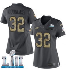 Women's Nike Philadelphia Eagles #32 Rasul Douglas Limited Black 2016 Salute to Service Super Bowl LII NFL Jersey