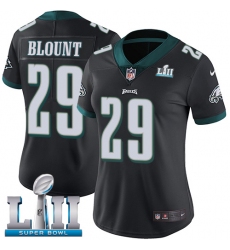 Women's Nike Philadelphia Eagles #29 LeGarrette Blount Black Alternate Vapor Untouchable Limited Player Super Bowl LII NFL Jersey