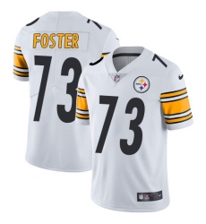 Youth Nike Pittsburgh Steelers #73 Ramon Foster White Vapor Untouchable Limited Player NFL Jersey