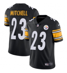 Youth Nike Pittsburgh Steelers #23 Mike Mitchell Black Team Color Vapor Untouchable Limited Player NFL Jersey