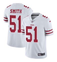 Youth Nike San Francisco 49ers #51 Malcolm Smith White Vapor Untouchable Limited Player NFL Jersey