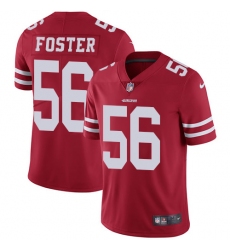 Youth Nike San Francisco 49ers #56 Reuben Foster Red Team Color Vapor Untouchable Limited Player NFL Jersey