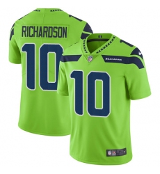 Youth Nike Seattle Seahawks #10 Paul Richardson Limited Green Rush Vapor Untouchable NFL Jersey