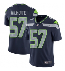 Youth Nike Seattle Seahawks #57 Michael Wilhoite Steel Blue Team Color Vapor Untouchable Limited Player NFL Jersey