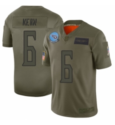 Women's Tennessee Titans #6 Brett Kern Limited Camo 2019 Salute to Service Football Jersey