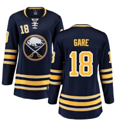 Women's Buffalo Sabres #18 Danny Gare Fanatics Branded Navy Blue Home Breakaway NHL Jersey