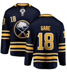 Youth Buffalo Sabres #18 Danny Gare Fanatics Branded Navy Blue Home Breakaway NHL Jersey