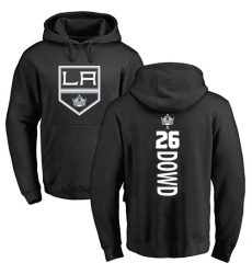 NHL Adidas Los Angeles Kings #26 Nic Dowd Black Backer Pullover Hoodie