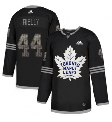 Men's Adidas Toronto Maple Leafs #44 Morgan Rielly Black Authentic Classic Stitched NHL Jersey