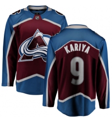 Men's Colorado Avalanche #9 Paul Kariya Fanatics Branded Maroon Home Breakaway NHL Jersey