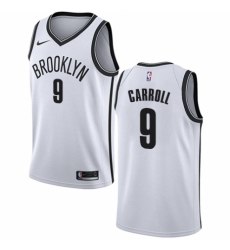 Women's Nike Brooklyn Nets #9 DeMarre Carroll Authentic White NBA Jersey - Association Edition