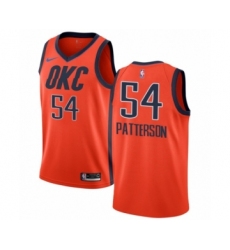 Youth Nike Oklahoma City Thunder #54 Patrick Patterson Orange Swingman Jersey - Earned Edition