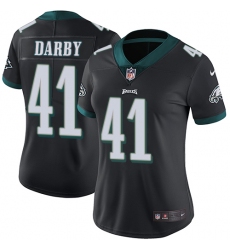 Women's Nike Philadelphia Eagles #41 Ronald Darby Black Alternate Vapor Untouchable Limited Player NFL Jersey