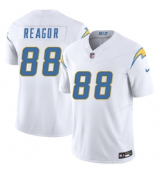 Men's Los Angeles Chargers #88 Jalen Reagor White 2025 F.U.S.E. Vapor Limited Football Stitched Jersey