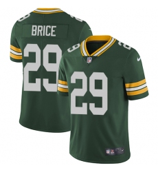 Youth Nike Green Bay Packers #29 Kentrell Brice Green Team Color Vapor Untouchable Elite Player NFL Jersey
