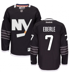 Youth Reebok New York Islanders #7 Jordan Eberle Premier Black Third NHL Jersey