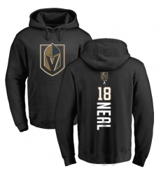 NHL Adidas Vegas Golden Knights #18 James Neal Black Backer Pullover Hoodie