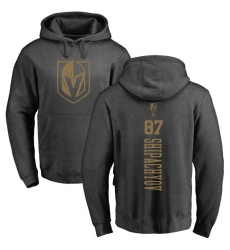 NHL Adidas Vegas Golden Knights #87 Vadim Shipachyov Charcoal One Color Backer Pullover Hoodie