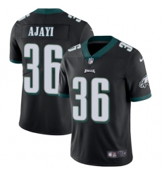 Youth Nike Philadelphia Eagles #36 Jay Ajayi Black Alternate Vapor Untouchable Limited Player NFL Jersey