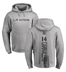 NHL Adidas Los Angeles Kings #14 Mike Cammalleri Ash Backer Pullover Hoodie