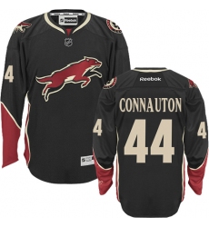 Youth Reebok Arizona Coyotes #44 Kevin Connauton Authentic Black Third NHL Jersey