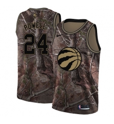 Youth Nike Toronto Raptors #24 Norman Powell Swingman Camo Realtree Collection NBA Jersey