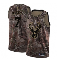 Women's Nike Milwaukee Bucks #7 Thon Maker Swingman Camo Realtree Collection NBA Jersey