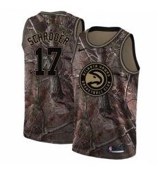 Women's Nike Atlanta Hawks #17 Dennis Schroder Swingman Camo Realtree Collection NBA Jersey