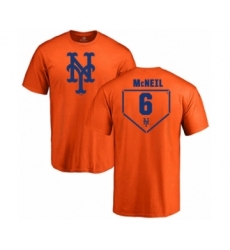 Baseball New York Mets #6 Jeff McNeil Orange RBI T-Shirt