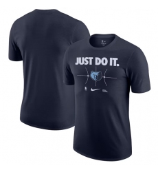 Men's Memphis Grizzlies Navy Just Do It T-Shirt