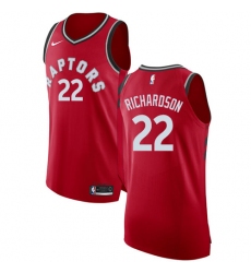 Youth Nike Toronto Raptors #22 Malachi Richardson Authentic Red NBA Jersey - Icon Edition