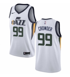 Men's Nike Utah Jazz #99 Jae Crowder Swingman NBA Jersey - Association Edition