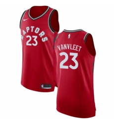 Youth Nike Toronto Raptors #23 Fred VanVleet Authentic Red NBA Jersey - Icon Edition