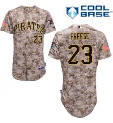 Men's Majestic Pittsburgh Pirates #23 David Freese Replica Camo Alternate Cool Base MLB Jersey