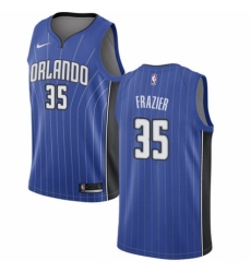 Women's Nike Orlando Magic #35 Melvin Frazier Swingman Royal Blue NBA Jersey - Icon Edition