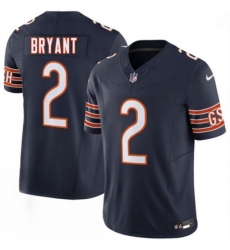 Men's Chicago Bears #2 Coby Bryant Navy 2026 F.U.S.E. Vapor Untouchable Limited Football Stitched Jersey