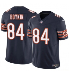 Men's Chicago Bears #84 Miles Boykin Navy 2025 F.U.S.E. Vapor Untouchable Limited Football Stitched Jersey