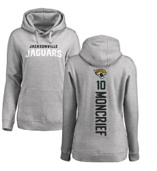 NFL Women's Nike Jacksonville Jaguars #10 Donte Moncrief Ash Backer Pullover Hoodie