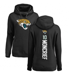 NFL Women's Nike Jacksonville Jaguars #10 Donte Moncrief Black Backer Pullover Hoodie
