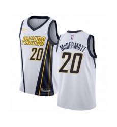 Women's Nike Indiana Pacers #20 Doug McDermott White Swingman Jersey - Earned Edition