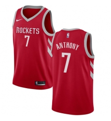 Youth Nike Houston Rockets #7 Carmelo Anthony Swingman Red NBA Jersey - Icon Edition