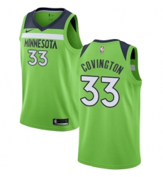 Youth Nike Minnesota Timberwolves #33 Robert Covington Swingman Green NBA Jersey Statement Edition