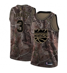 Men's Nike Sacramento Kings #3 Yogi Ferrell Swingman Camo Realtree Collection NBA Jersey